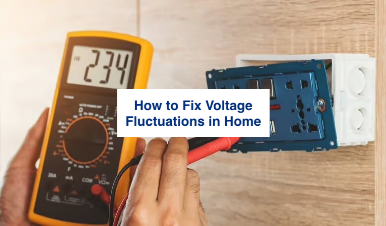 How to Fix Voltage Fluctuations in Home